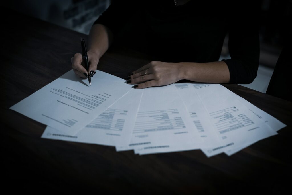 Insurance claim paperwork handled during insurance claims calls